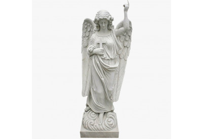 Купить Скульптура из мрамора S_37 Ангел с крестом в руке
